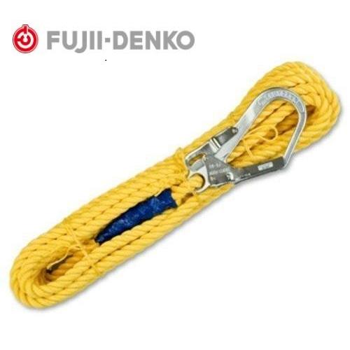 藤井電工 垂直親綱用ロープ 直径16mm×長さ10m L-10-TP-JAN-BX 藤井電工 垂直親綱用ロープ 直径16mm×長さ10m L-10-TP-JAN-BX