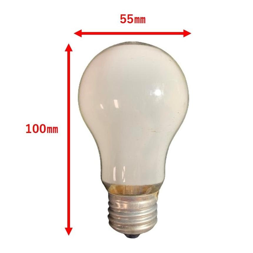 白熱電球 シリカ電球 100V 19W E26 ナショナル : 今戸屋建材ヤフー店