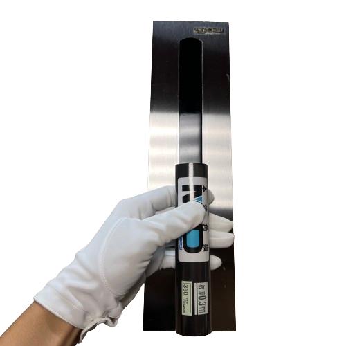 角鏝 本焼 0.3mm厚 360mm MID 本焼角鏝 本職用 左官コテ