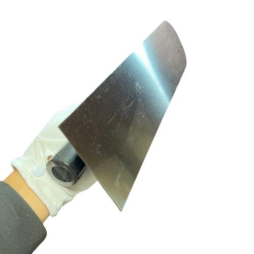 土間鏝 本焼 0.5mm厚 360mm MID 本焼先丸鏝 本職用 左官コテ 土間鏝 本焼 0.5mm厚 360mm MID 本焼先丸鏝 本職用 左官コテ