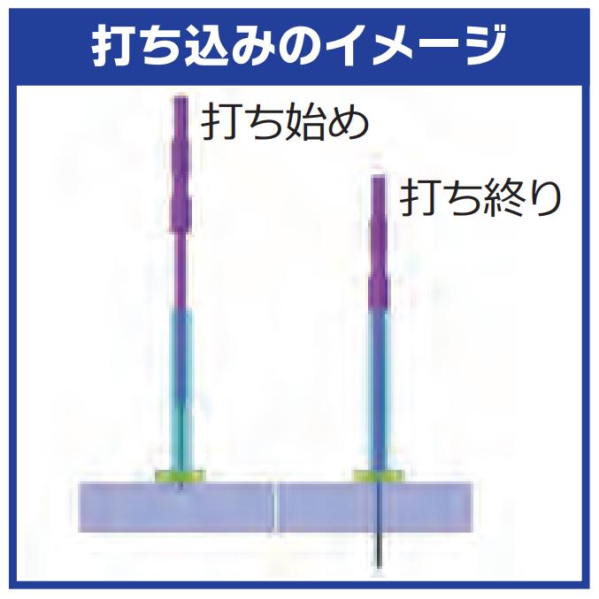 釘打ちアタッチメント アスファルト 型枠用 釘打ち機 MXPAT010 : 今 