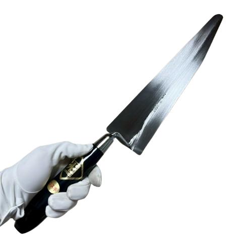 カネミツ ブロック鏝 油焼 長野型 ウス手 特大 鏝長約275mm 左官鏝