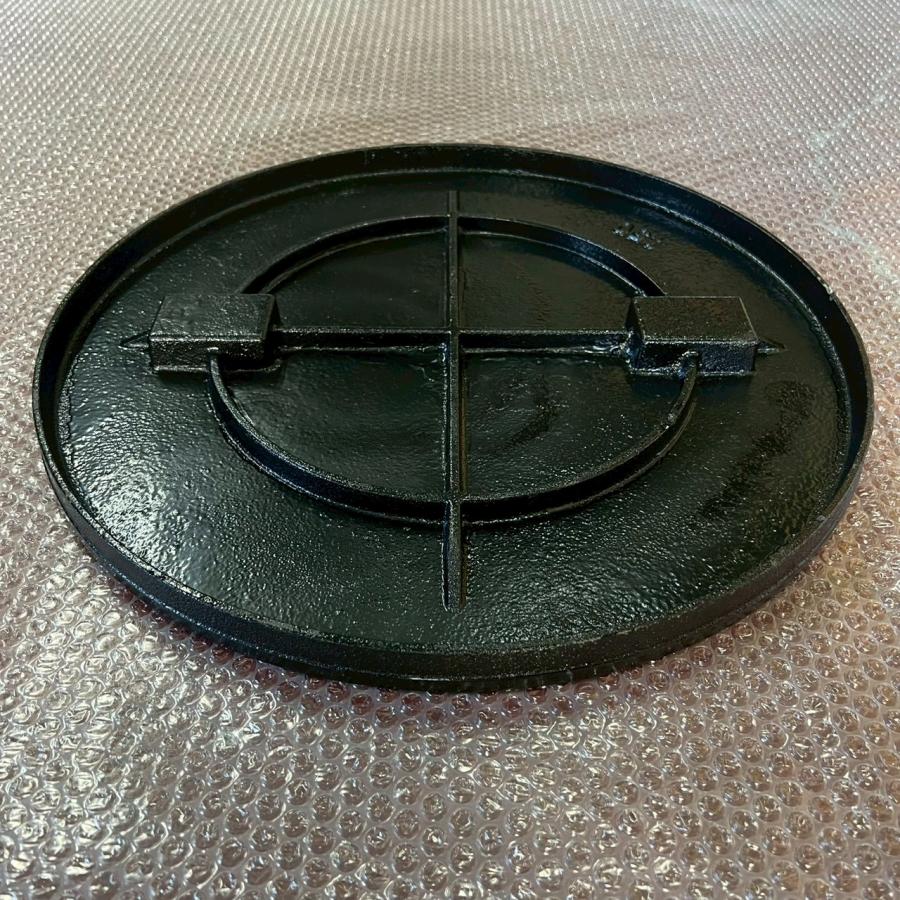 蓋のみ マンホール蓋 450型 直径446mm Φ446 歩道用 雨水桝蓋 耐圧 丸