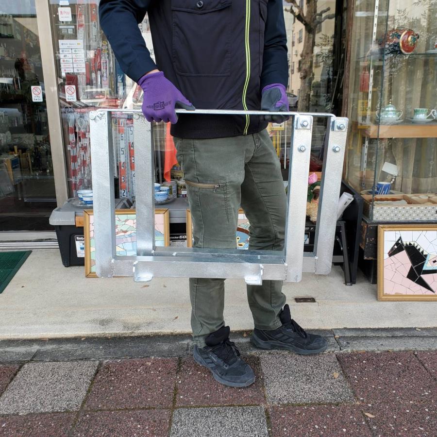 パイプラック 100本 用 2台/1セット 48.6 単管パイプ ドブメッキ 保管