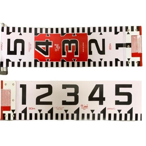 ヤマヨ測定機 ヤマヨ リボンロッド 150mm幅 E-2 20m ケース入り