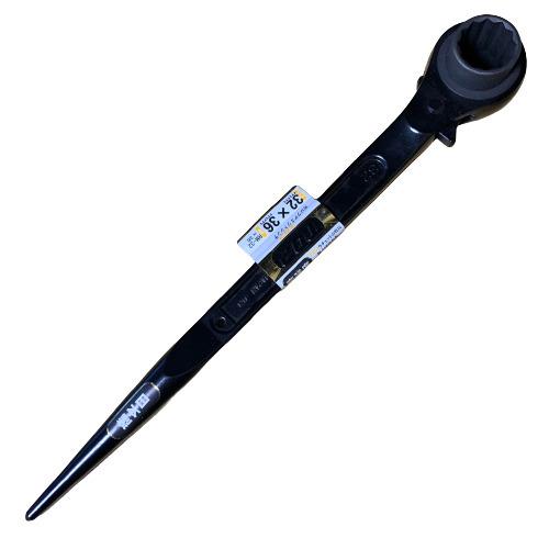 TOP（トップ） 両口ラチェットレンチ シノ付 32x36mm RM-32x36 : 今