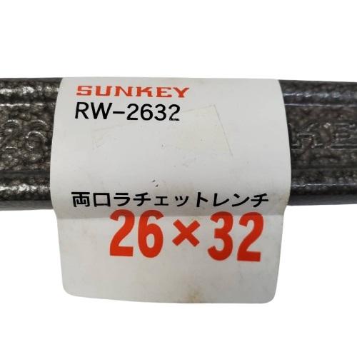 SUNKEY 両口ラチェットレンチ 26×32 RW-2632 : 今戸屋建材