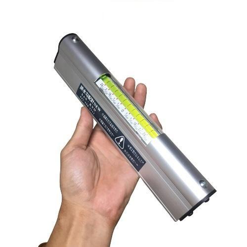 排水勾配計 250mm S250 高精度・高感度ガラス製気泡管仕様 排水勾配計 250mm S250 高精度・高感度ガラス製気泡管仕様