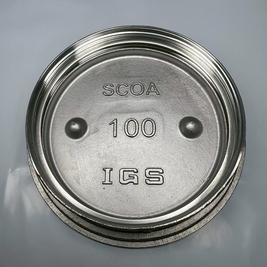 伊藤鉄工 SCOA-100 床上掃除口 ステンレス製 サイズ 100 SCOA IGS : 今