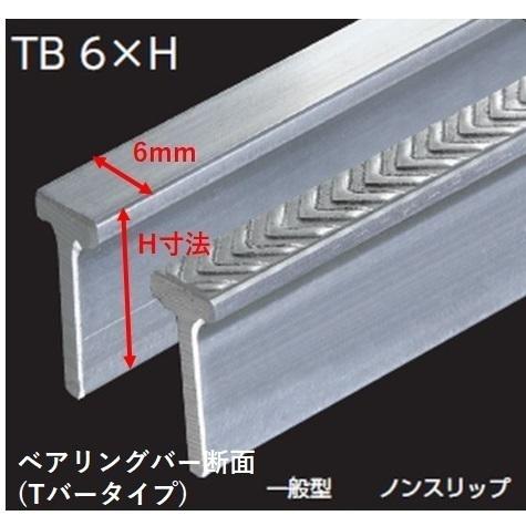 ステンレス製 U字溝 グレーチング 溝幅150mm 歩道用 ピッチ13 プレーン 高さ15mm ベアリングバー幅6mm Tバータイプ 溝蓋 ニムラ 送料無料_4