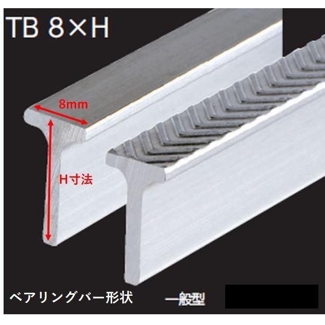 ステンレス製 U字溝 グレーチング 溝幅150mm 歩道用 ピッチ22 プレーン 高さ20mm ベアリングバー幅8mm Tバータイプ 溝蓋 ニムラ 送料無料_4