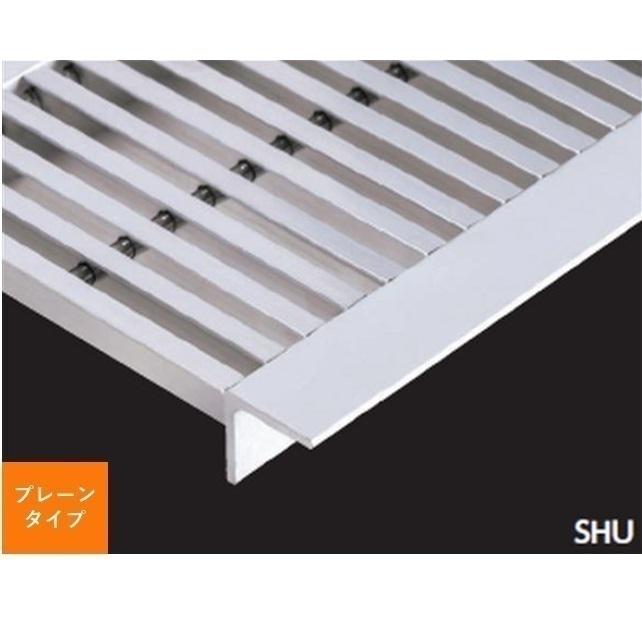 ステンレス製 U字溝 グレーチング 溝幅300mm 歩道用 ピッチ13 プレーン 高さ20mm ベアリングバー幅8mm Tバータイプ 溝蓋 ニムラ 送料無料_3