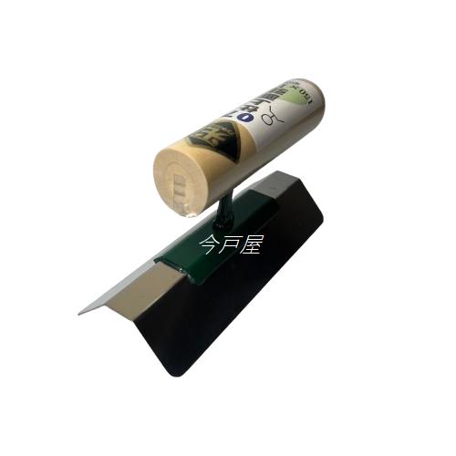 仕上面引鏝 ステン07 角面引 150mm×20mm 0.7mm厚 左官コテ カネミツ