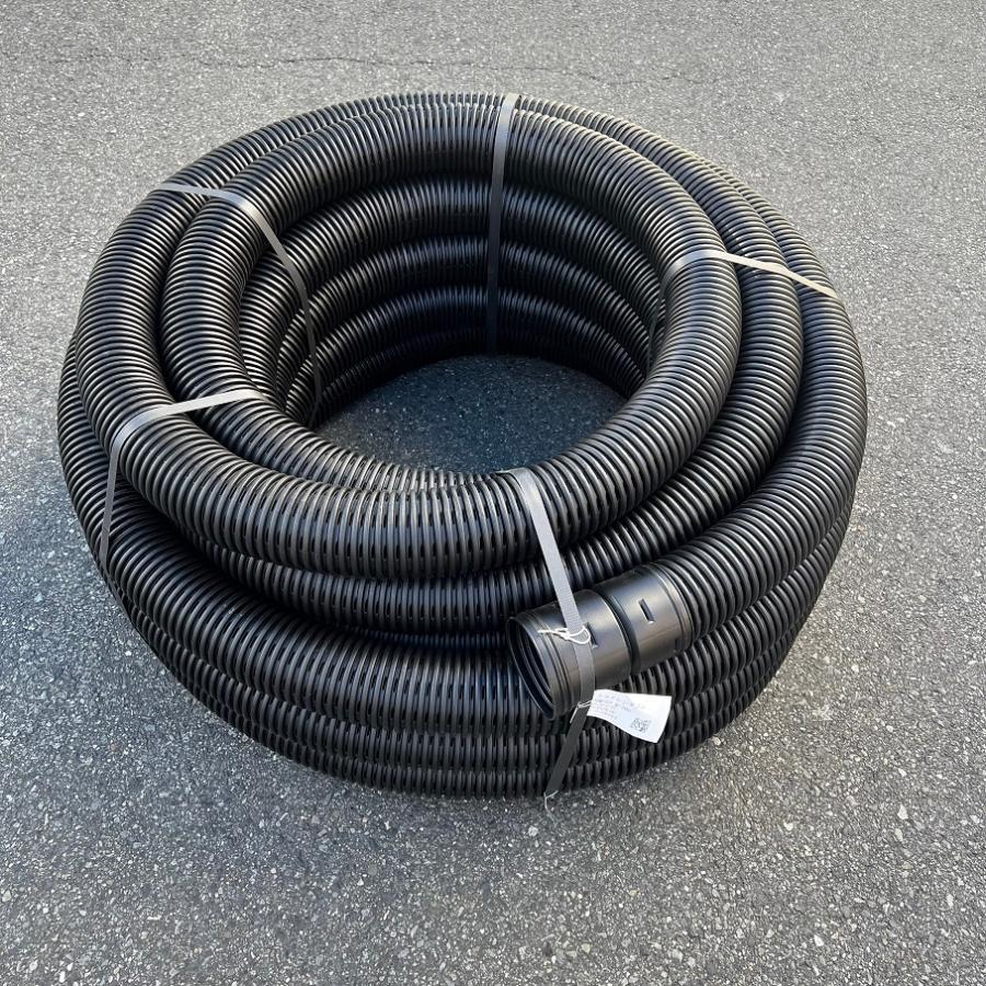 デンカ トヨドレン TDW-75 (75×30m) 有孔管 暗渠管 トヨドレンダブル管