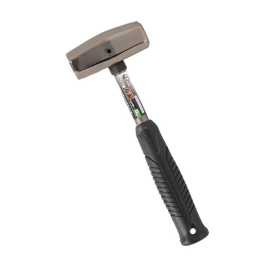高儀（TAKAGI） 侍BLACK パイプ柄石頭ハンマー 1.1kg : 今戸屋建材