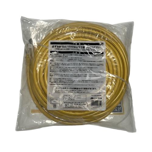 高儀 M.M カラー 延長コード 20m3口 ソフトタイプ 1500W 125V 15A