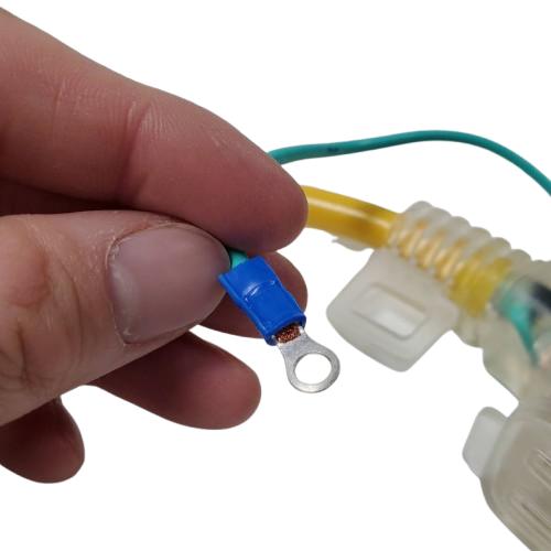 高儀（TAKAGI） 3芯カラー延長コード 3口 40cm ブルー イエロー 1500W