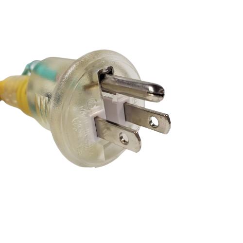 ちこは　3点 高儀（TAKAGI） 3芯カラー延長コード 3口 40cm ブルー イエロー 1500W