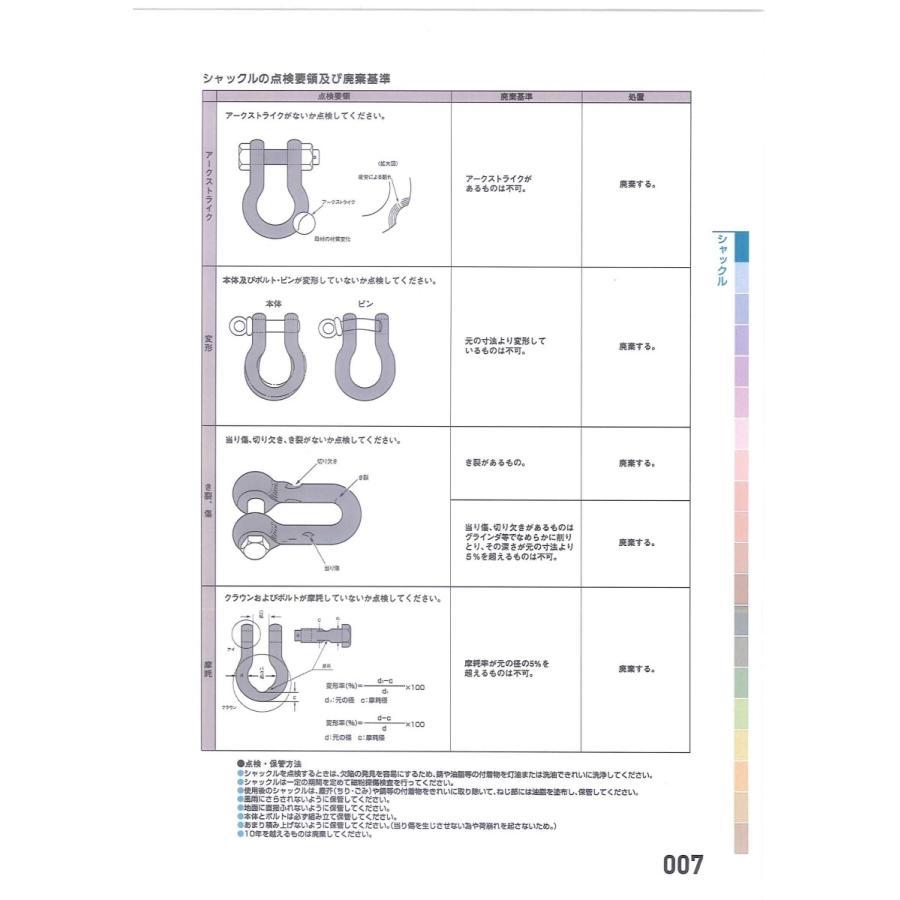 大洋製器工業 強力長シャックル 2.5t 捻込タイプ TSLS-2.5t 内径