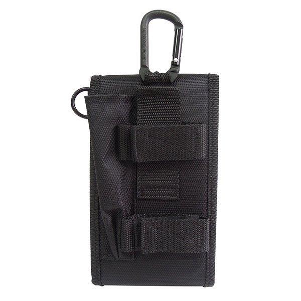 冒険倶楽部工房 スマホ・ベルトポーチ 3WAY装着 カラビナ付 小物ケース