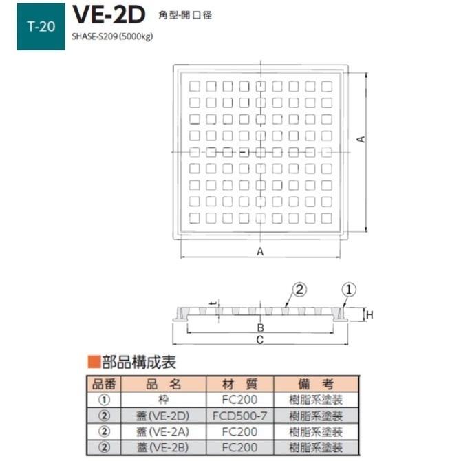 鋳鉄製格子蓋 有効寸法400 適用荷重T-20 受枠付き 側溝用 ますぶた 角
