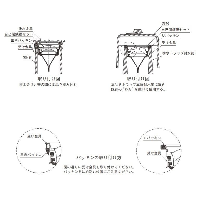 伊藤鉄工 WLF50 自封式トラップ 床排水用 ウォレス WLF 50 IGS : 今