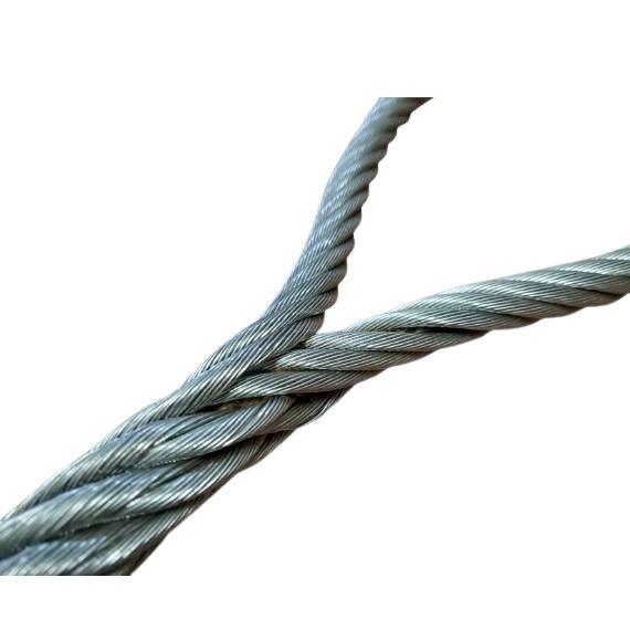 玉掛ワイヤー 9mmx1.5m ダブルスリングワイヤー 安全トゲなし 日興製綱