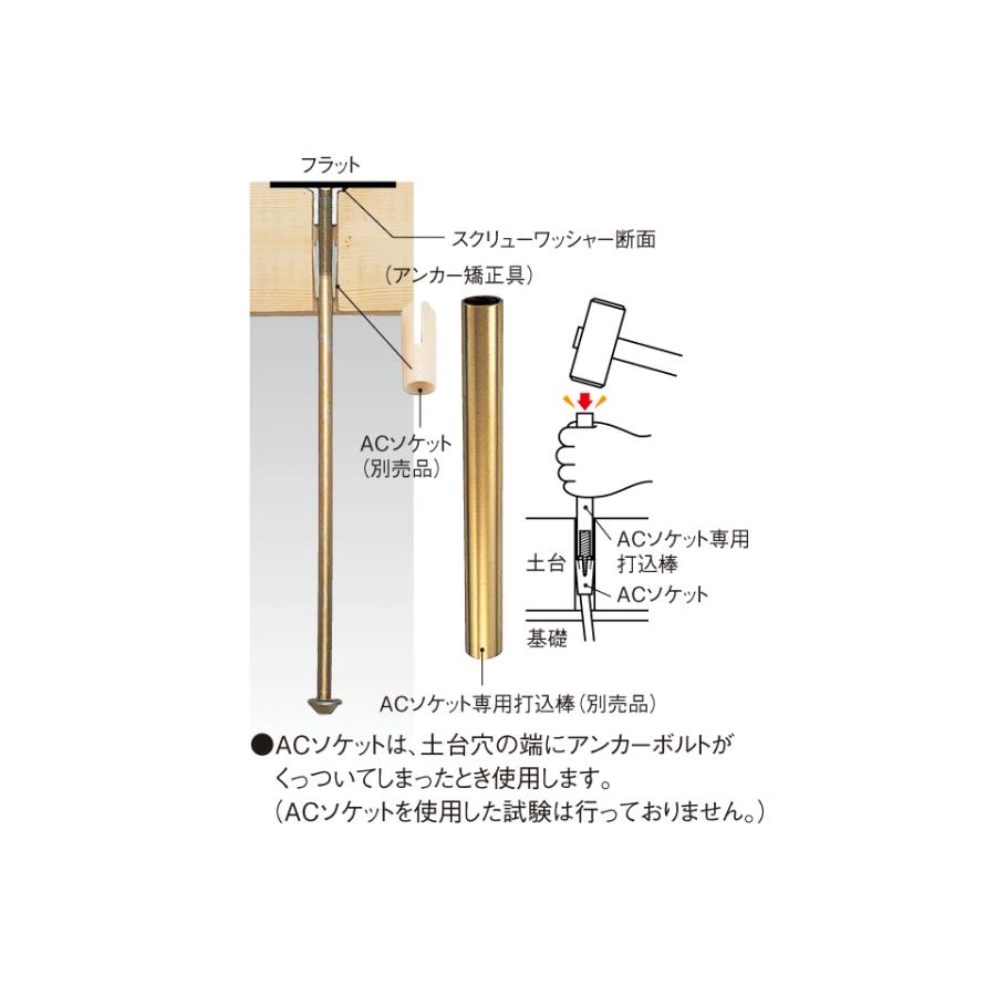 BXカネシン スクリューワッシャー M12  土台緊結金物 50個入｜imadoyaonabeta｜06