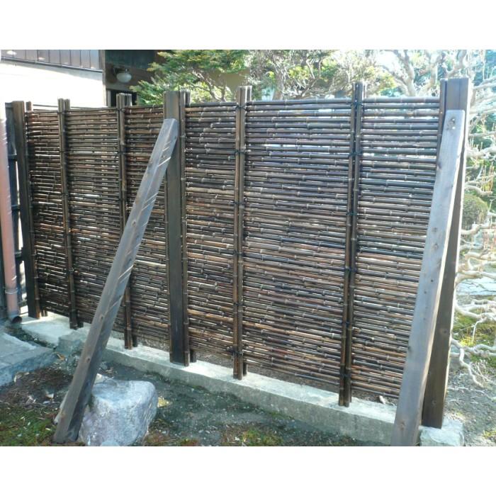 黒竹 2メートル 8分 1束（60本入り） |  | 02