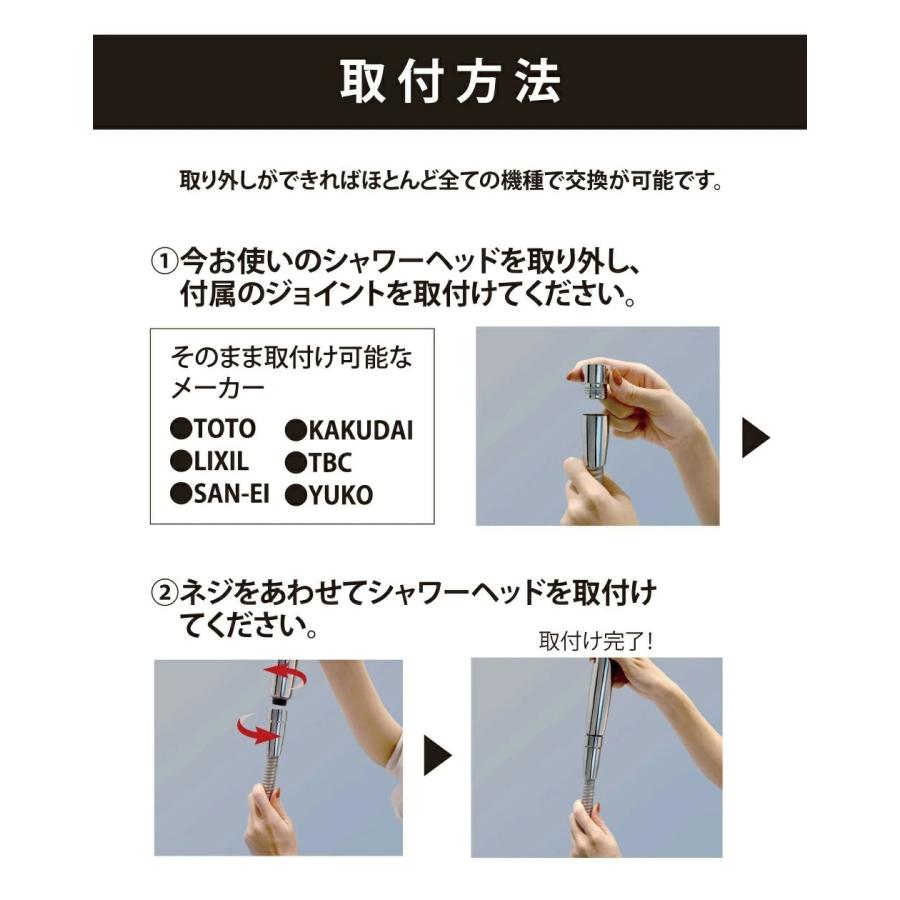 節水 シャワーヘッド マイクロナノバブル 【レニーズ】 シャワー お風呂 マイクロナノバブル ミスト 保湿 保温 節水 美容 頭皮 毛穴汚れ 潤い 洗浄_8