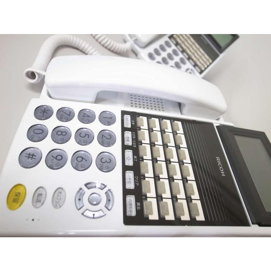 □【☆希少☆】 RICOH BXシリーズ 24ボタン多機能電話機 【RI-24D 表示