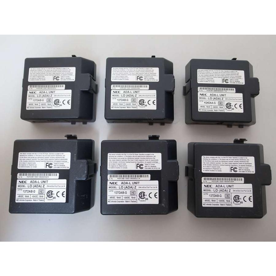 □NEC AspireX 通話録音用ボトムユニット 【ADA-L UNIT】 6台 (1 □NEC AspireX 通話録音用ボトムユニット 【ADA-L UNIT】 6台 (1