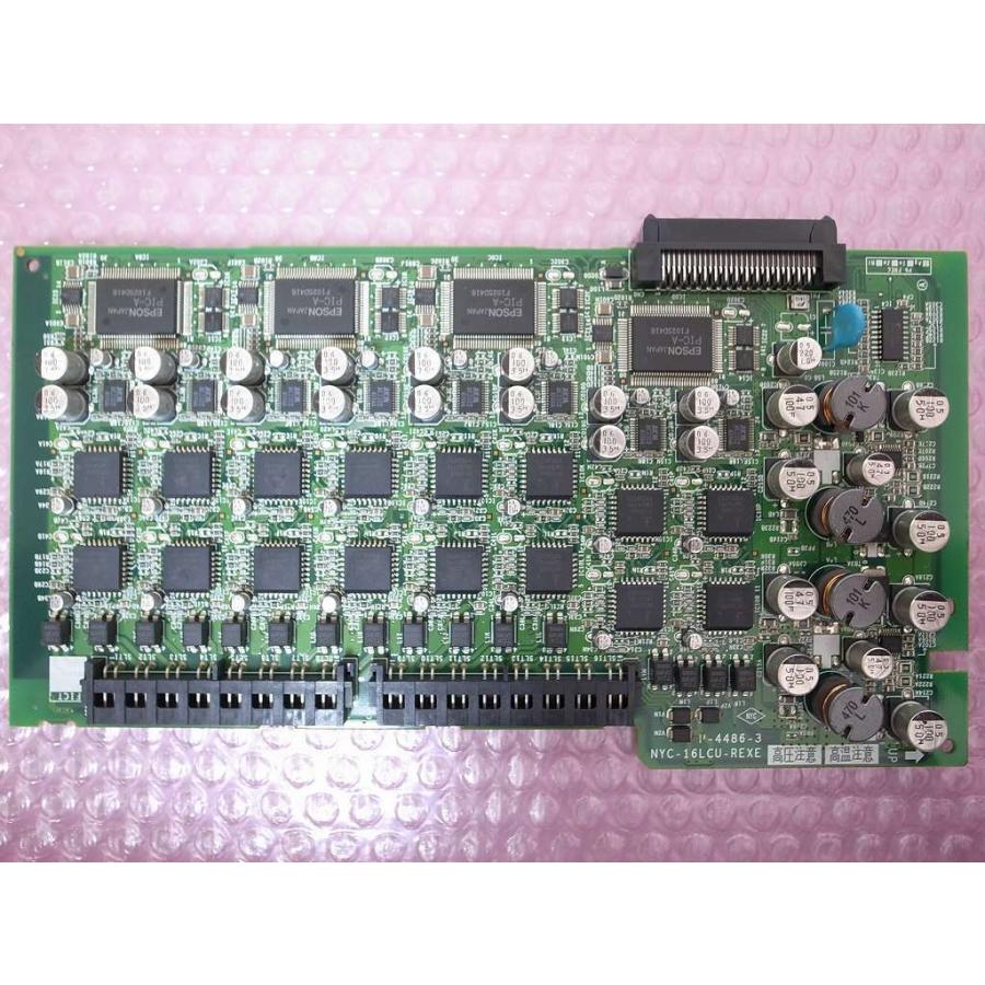 □ナカヨ REXE 16回線単体ユニット 【NYC-16LCU-REXE】 (9  