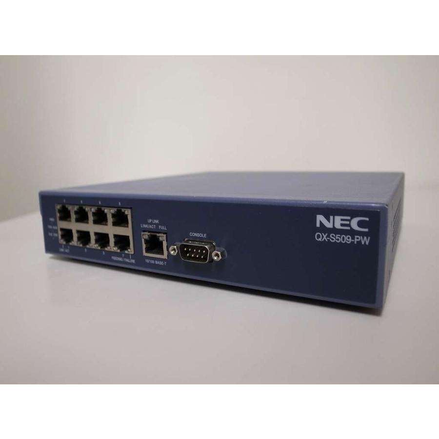 □NEC PoEレイヤ2スイッチ 【QX-S509-PW】 (3)□ : イメージ □NEC PoEレイヤ2スイッチ 【QX-S509-PW】 (3)□ : イメージ