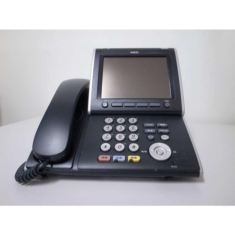 □【☆14年製造☆】 NEC Aspire X 大画面受付電話機 【ITL-320C-1D(BK