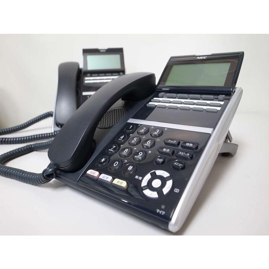□【☆美品☆BK☆】 NEC Aspire UX 12ボタン多機能電話機 【DTZ-12D-2D