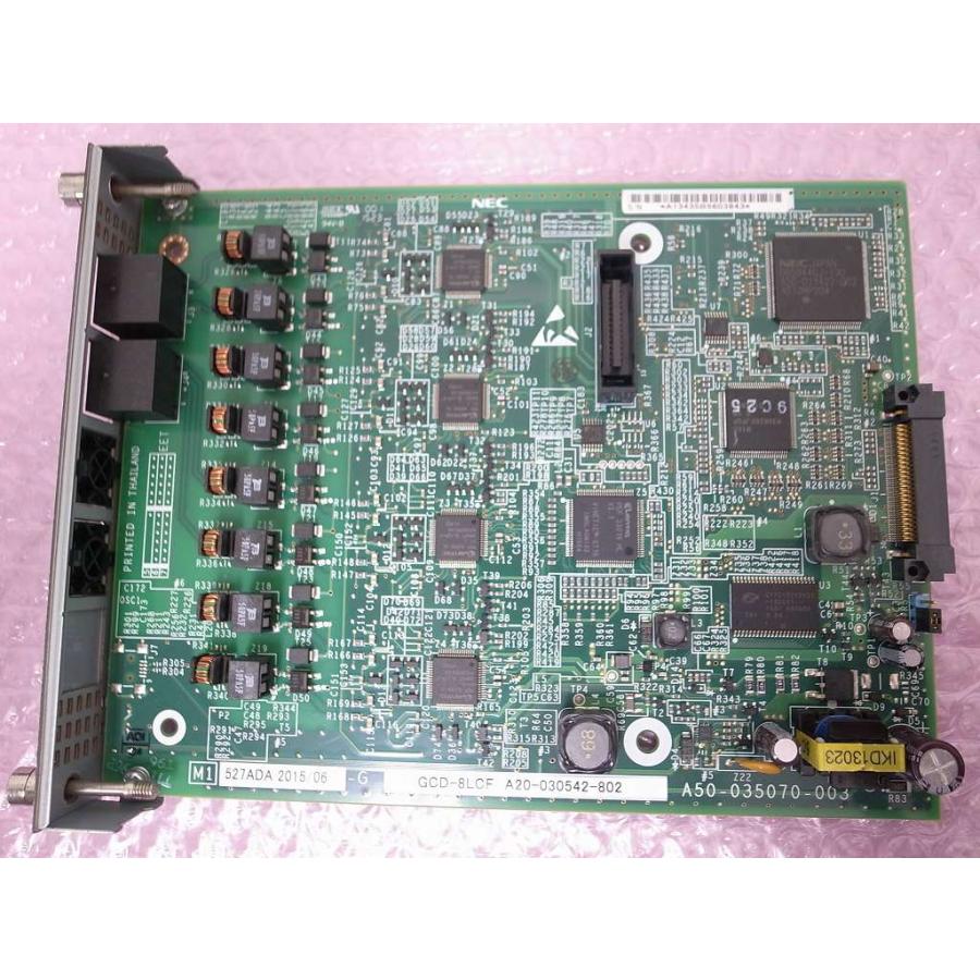 □NEC UNIVERGE SV9300 8局アナログ外線ユニット 【GCD-8LCF □NEC UNIVERGE SV9300 8局アナログ外線ユニット 【GCD-8LCF