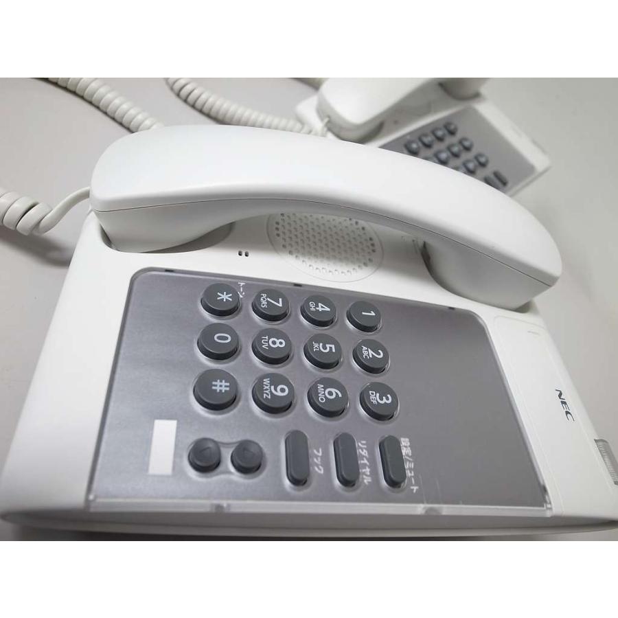 □【☆美品☆】 NEC DT210 標準電話機 【DTL-1-1D(WH)TEL】 2台 (4 