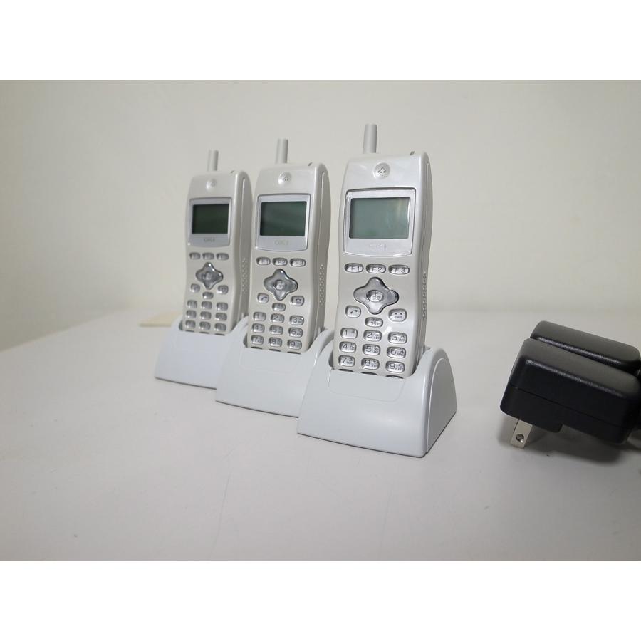 □【☆美品☆】 OKI Cros Core PHS 【UM7700-ホンタイ】 3台 (2