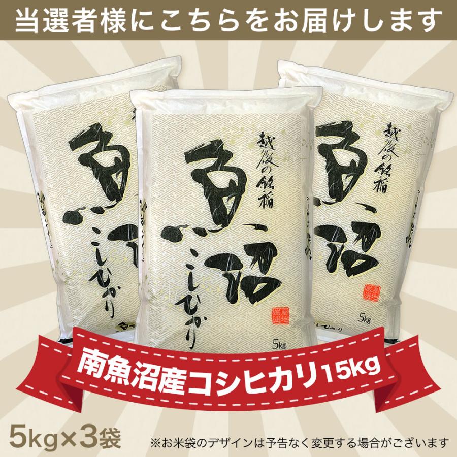 コシヒカリ お米のギフトカード 南魚沼産コシヒカリ 20,000円（15kg