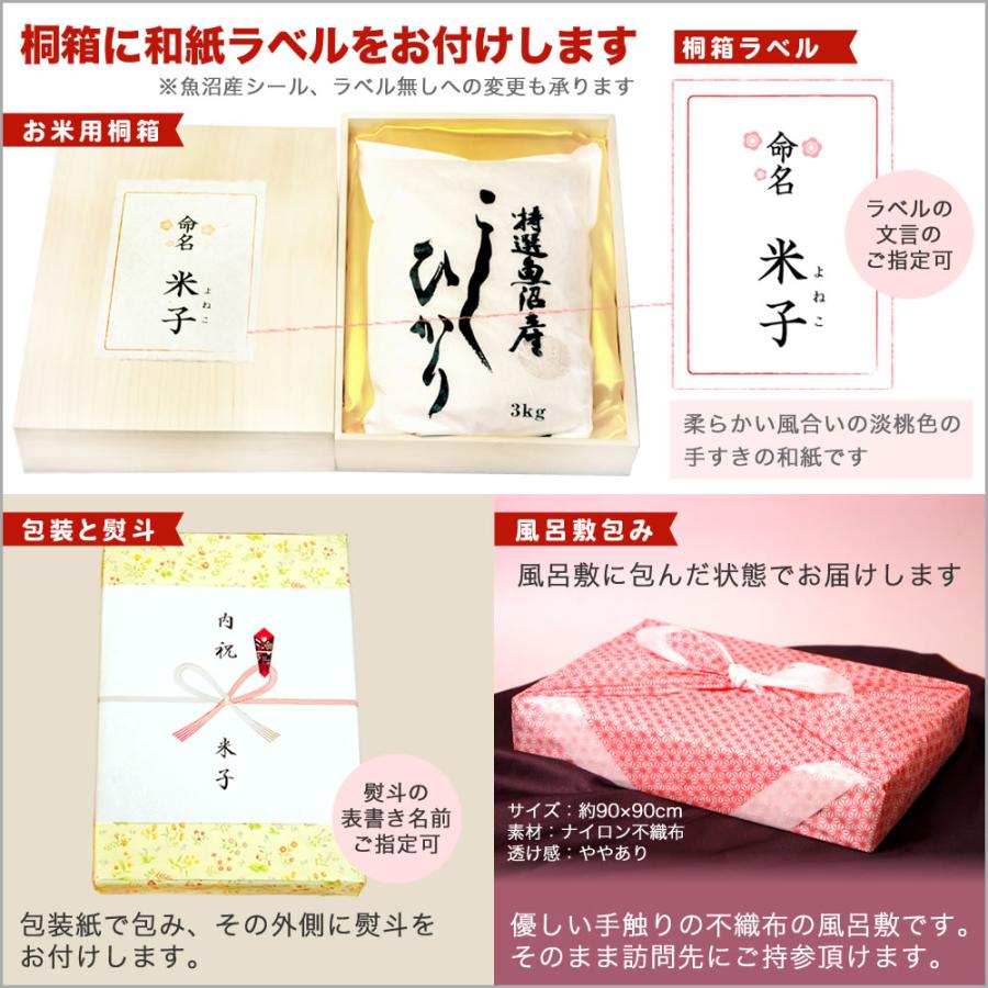 コシヒカリ3袋セット 新潟米 令和5年産]魚沼産コシヒカリ ギフトセット 3kg (300g×10) [真空