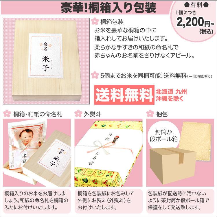 令和5年産 魚沼産コシヒカリ 抱っこできる赤ちゃんプリント 出産内祝い 米 出生体重米 名入れ 内祝い 送料別｜imagi｜10