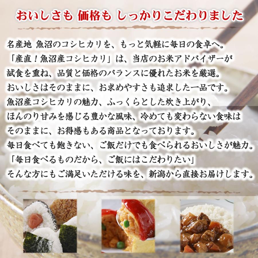 コシヒカリ 令和7年産 産直 魚沼産 4kg(2kg×2袋) 米 新潟産 新鮮密封