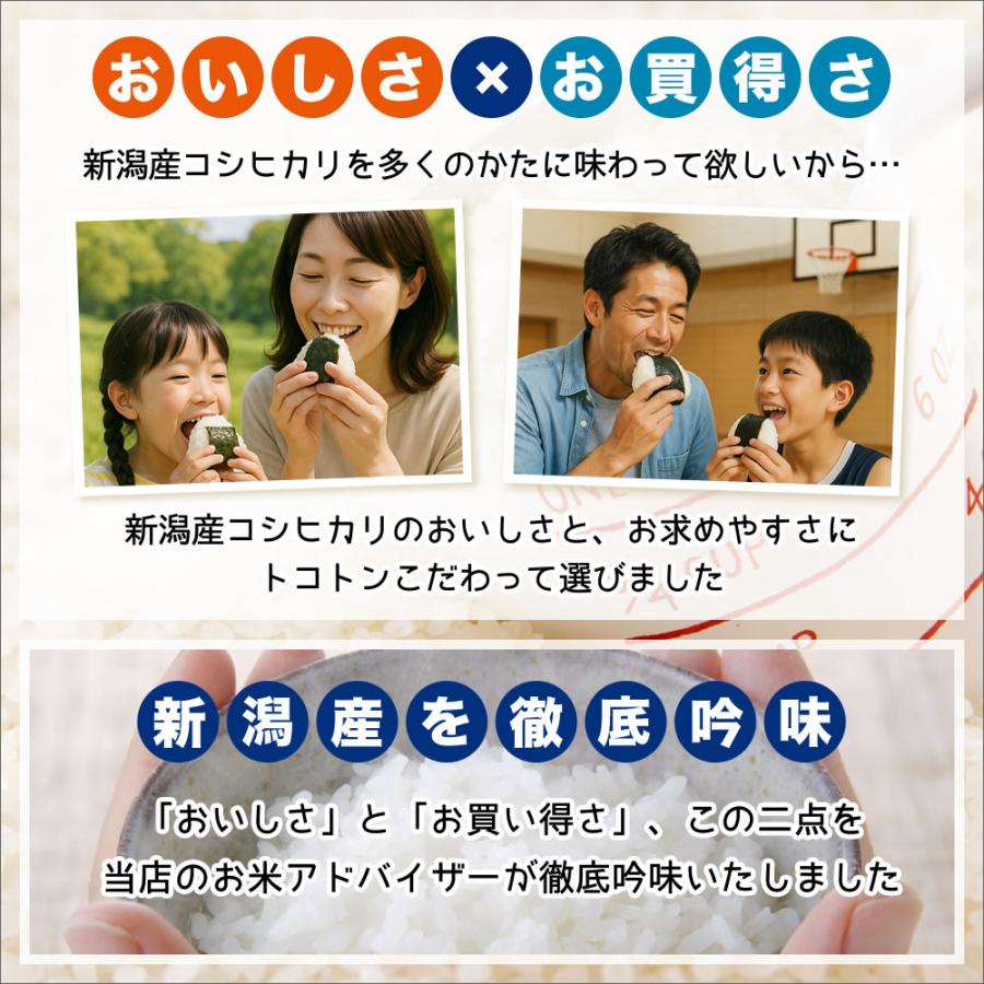 コシヒカリ 令和7年産 新潟産 山並 25kg(5kg×5袋) 玄米 送料無料