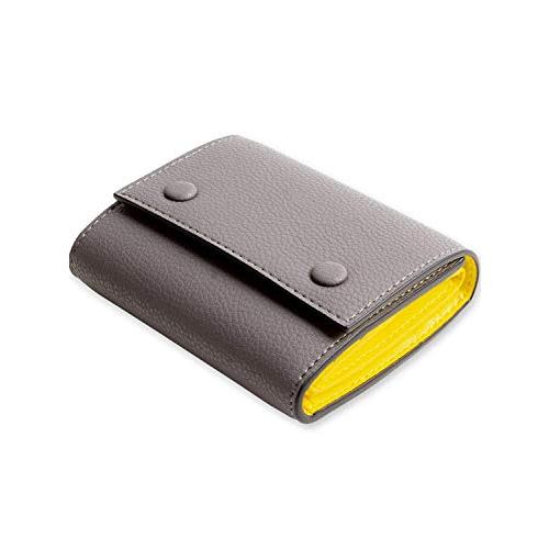 72 以上節約 Malta レザー 財布 三つ折り財布 牛革 ミニ財布 ボックス型 小銭入れ カード入れ 大容量 ツートンカラー 3つ折り コンパクト メン