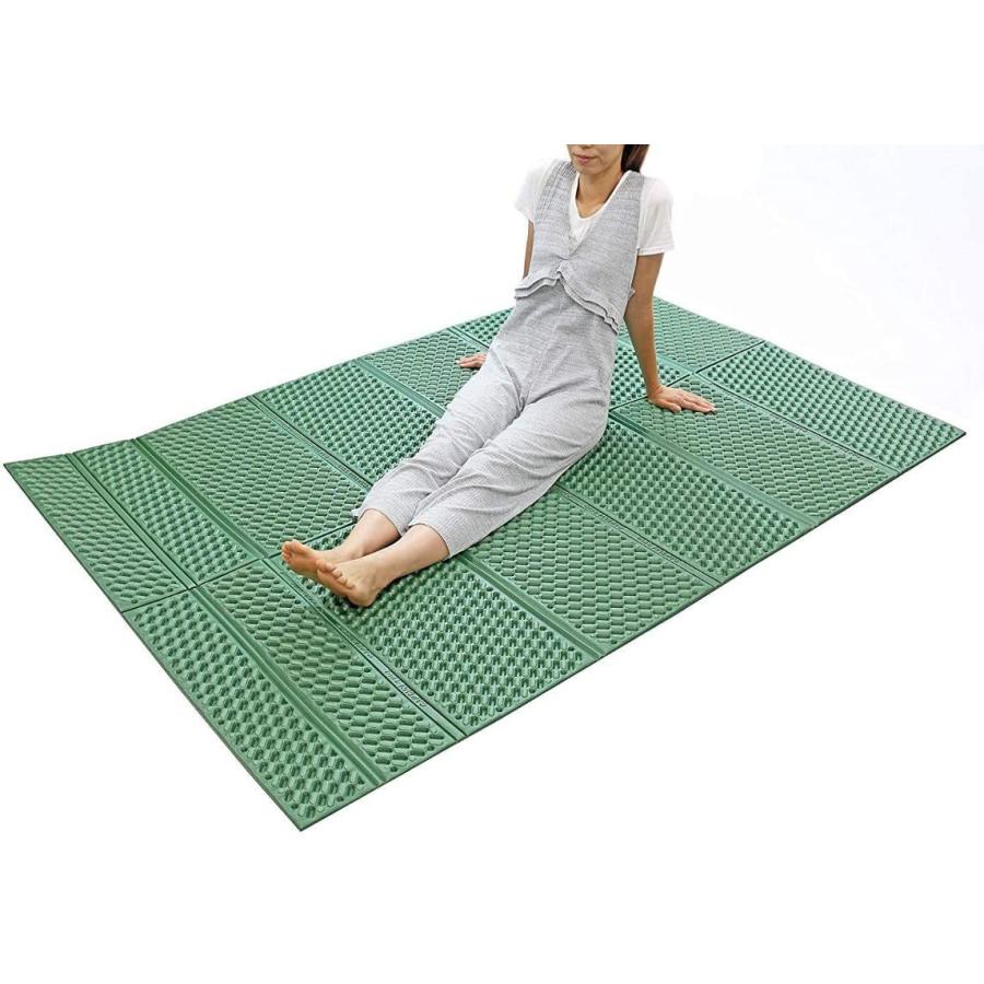 キャプテンスタッグ Captain Stag キャンプマット 2人用 レジャーシート 140 国内外の人気 マット フォーム 収納袋付 Eva ダブル