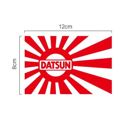 旧日の丸 旭日旗 切抜きステッカー ダットサン DATSUN : imagine