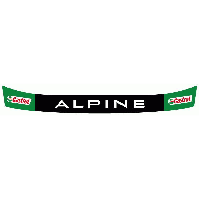 アライヘルメット ヘルメット バイザーステッカー 2021年ALPINE アライヘルメット ヘルメット バイザーステッカー 2021年ALPINE