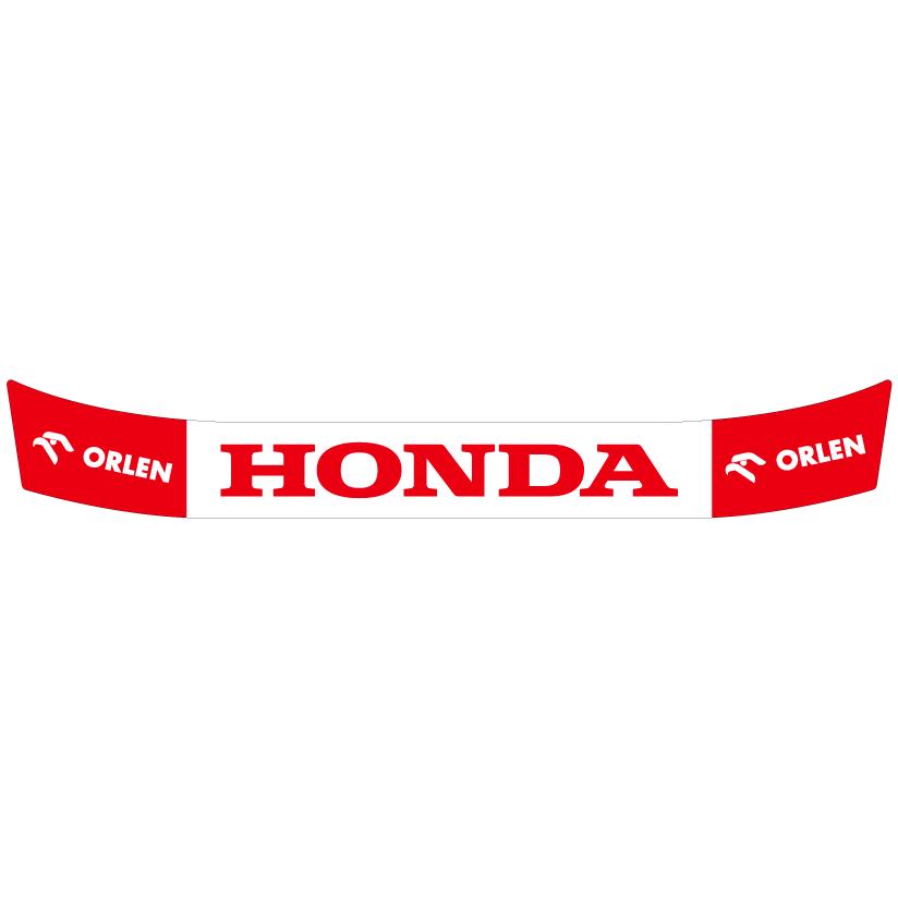 5/5.5/6ステッカー ヘルメット バイザーステッカー HONDA アルファタウリF1 デザイン