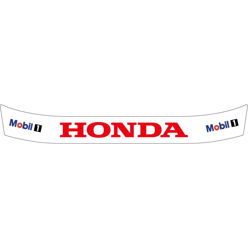 ヘルメット バイザーステッカー HONDA2025F1ホンダ アライ Arai GP-5